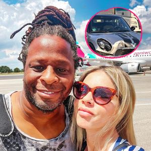 Mola Adebisi und seine schwangere Frau hatten Autounfall!