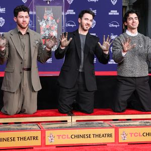 Die Jonas Brothers verewigen sich im TCL Chinese Theatre