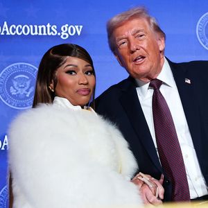 Gönnerhaft: Donald Trump schenkt Nicki Minaj signierte Bibel