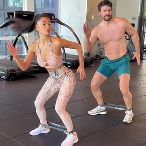 Nicole Scherzinger und Thom starten 2025 mit Power-Work-out