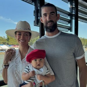 Wie süß! Michael Phelps teilt Olympia-Pics mit Frau und Baby