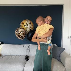 Platzwunde am Kopf: Nina Noels Sohn Maliyo hatte Unfall