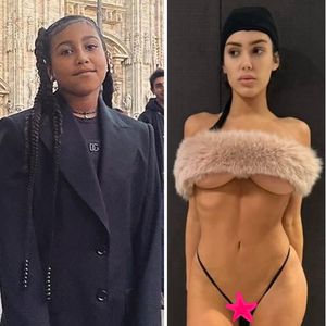 North West malt ein Bild von halb nackter Bianca Censori!