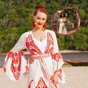 Im Braut-Look? So schön strahlt schwangere Oana Nechiti