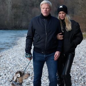 Selten: Oliver Kahn teilt ein Pärchenfoto mit seiner Svenja