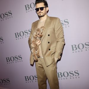 Orlando Bloom nimmt Hund Mighty mit auf die Fashion Week