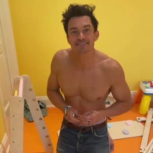 Oben ohne: Hier dekoriert Orlando Bloom Daisys Kinderzimmer