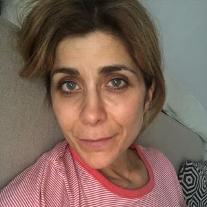Völlig fertig: Panagiota Petridou hat Magen-Darm-Grippe!