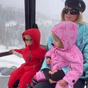 Paris Hilton feiert besonderes Skidebüt mit ihren Kindern