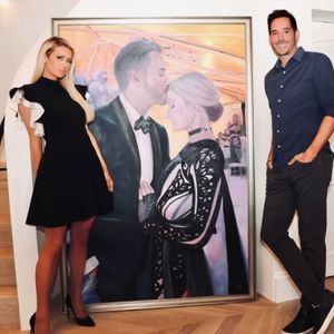 Großes Gemälde: Paris Hilton macht Carter Liebeserklärung