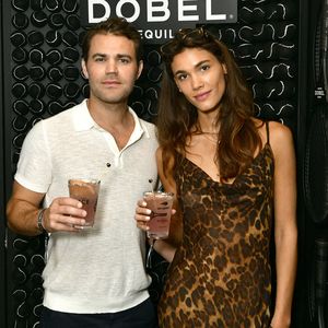 Paul Wesley und seine Freundin Natalie besuchen US Open