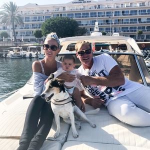 Peggy Jerofke und Stephan Jerkel mit ihrer Tochter Josephine
