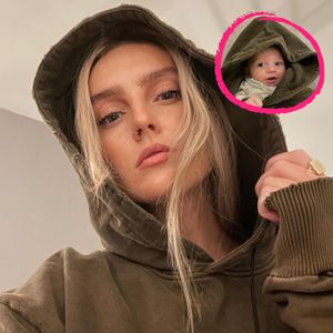 Eingekuschelt! Perrie Edwards Sohn als Mini-Model im Hoodie