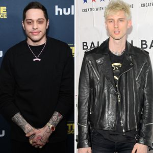 Pete Davidson soll Kim K. daten: Kumpel MGK steht hinter ihm