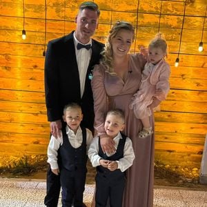Sarafina Wollny und Peter strahlen auf Loredanas Hochzeit