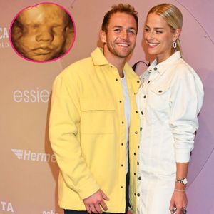 Philipp Stehler und Vanessa zeigen das Gesicht ihres Babys