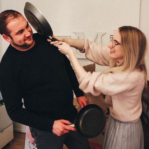 Bei "Hochzeit auf ersten Blick"-Mel & Phil knallt's auch mal