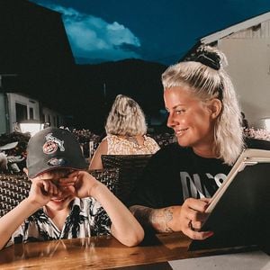 Tief gestürzt: Pia Tillmanns Sohn Henry hatte einen Unfall