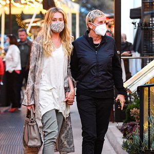 Händchenhaltend: Ellen DeGeneres mit Portia in Montecito