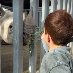 Archie füttert Nashorn: Herzogin Meghan teilt süßen Moment