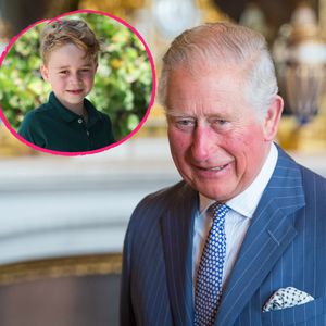 Wie süß: Babybild von Prinz George in Prinz Charles' Büro