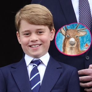 Royal-Fans entzückt: Prinz George malt süßes Weihnachtsbild