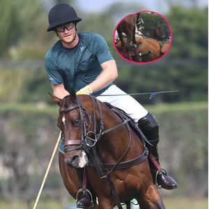 Schreckmoment: Prinz Harry stürzt bei Polo-Match vom Pferd!