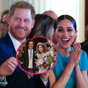 Süß: So gratulierten Harry und Meghan Beatrice zur Hochzeit