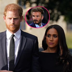 Absicht? Prinz Harry und Meghan ignorierten David Beckham!