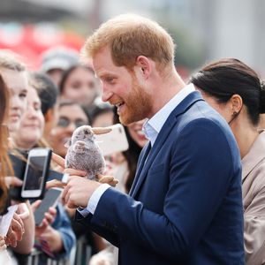 Gleiches Schicksal: Prinz Harry tröstet einen kleinen Jungen