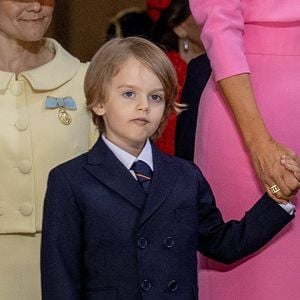 Prinz Julian beim Te Deum zum Goldenen Ehejubiläum des Königspaares in Stockholm
