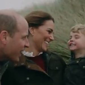 Zum Hochzeitstag: William und Kate zeigen süßen Familienclip
