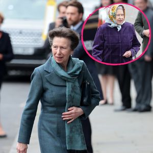 Lilafarbene Jacke: Prinzessin Anne erinnert an die Queen