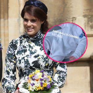 Trikot-Strampler: Prinzessin Eugenies Sohn schon Fußballfan