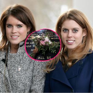 Zum Gedenktag: Eugenie und Beatrice legen Brautstrauß nieder