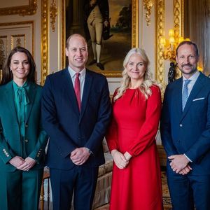 Elegant: Prinz William und Kate treffen norwegische Royals
