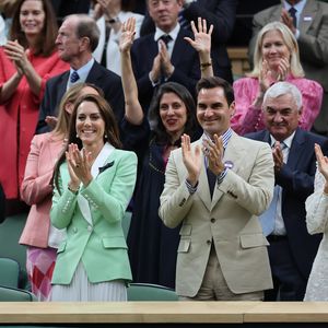 Schon wieder! Prinzessin Kate strahlt neben Roger Federer