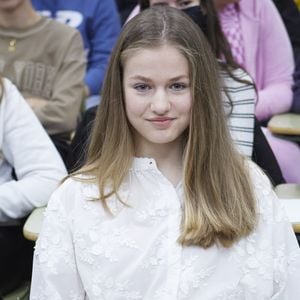 Prinzessin Leonor von Spanien bei einer Konferenz