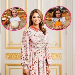 Prinzessin Madeleine besucht mit Töchtern eine Kürbisfarm