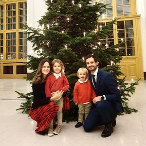 So lässig wünschen Sofia, Carl Philip und Kids frohes Fest