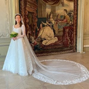 Prinzessin Sophie-Alexandra von Bayern an ihrer Hochzeit, Mai 2023