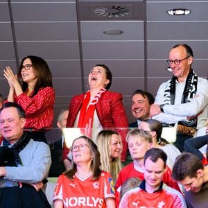 Handballfinale: Königin Mary und Friedrich Merz fiebern mit