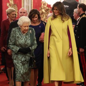 Melania Trump: Knallgelb-Look beim Treffen mit der Queen