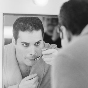 Queen-Sänger Freddie Mercury 1984