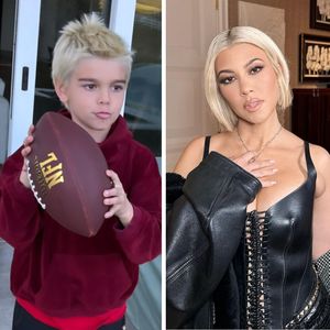 Im Partnerlook: Reign Disick ist jetzt blond wie seine Mama!