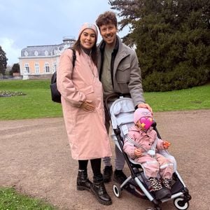 Baby ist noch in Renatas Bauch: Die Lusins teilen Ostergruß