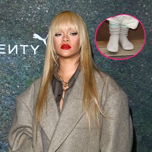 Schuhe vergessen? Rihanna trägt "Socken" für über 1.000 Euro