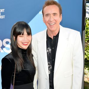 Seltenheit: Riko Shibata und Nicolas Cage strahlen auf Event