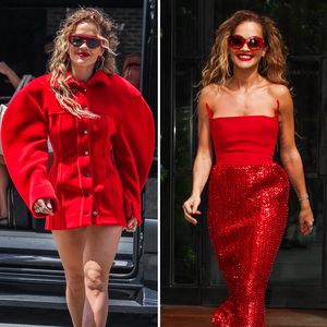 Neue Trendfarbe? Rita Ora präsentiert zwei knallrote Looks!