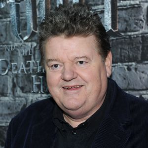 Robbie Coltrane bei der Eröffnung der "Harry Potter"-Ausstellung, 2011